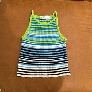 2000s colorful tank top